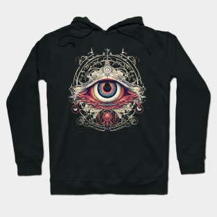 Esoteric Spiritual Third Eye Wikka Hoodie